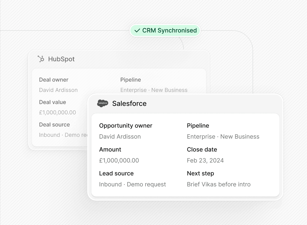 CRM updates with 100% data continuity